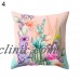 HK- Fashion Flower Throw Pillow Case Sofa Bed Home Car Decor Cushion Cover Conve   272949210967
